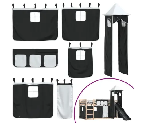 Narivoodi Liumäe Ja Kardinatega, Valge Ja Must, 90 X 200 Cm