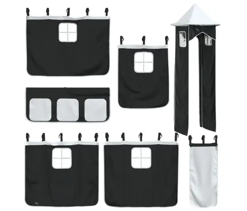 Narivoodi Liumäe Ja Kardinatega, Valge Ja Must, 90 X 200 Cm