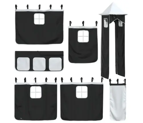 Narivoodi Liumäe Ja Kardinatega, Valge Ja Must, 90 X 200 Cm