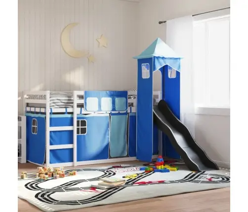 Narivoodi Liumäe Ja Kardinatega, Sinine, 90 X 200 Cm