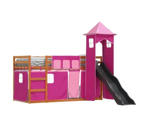 Narivoodi Liumäe Ja Kardinatega, Roosa, 90 X 200 Cm