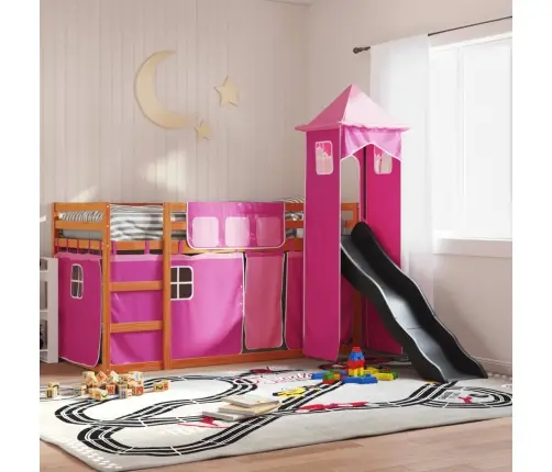 Narivoodi Liumäe Ja Kardinatega, Roosa, 90 X 200 Cm