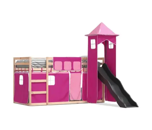 Narivoodi Liumäe Ja Kardinatega, Roosa, 90X190 Cm