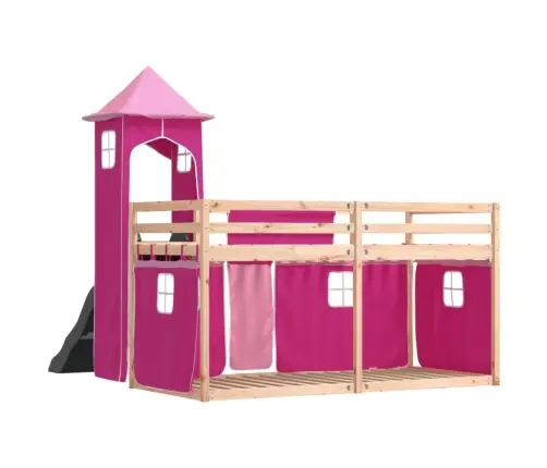 Narivoodi Liumäe Ja Kardinatega, Roosa, 90X190 Cm