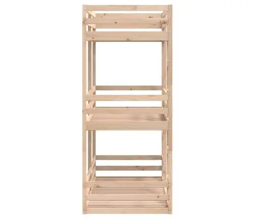 Kolmkordne Narivoodi, Hall, 80 X 200 cm Männipuit