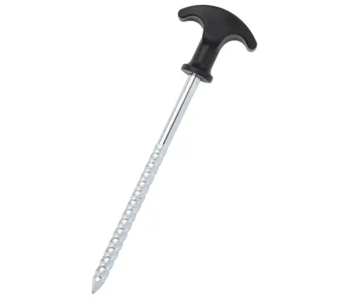 Telts Mietiņi, 24 Gab., 17 Cm, Ø7 Mm, Cinkots Tērauds Vidaxl