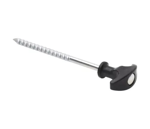 Telts Mietiņi, 24 Gab., 17 Cm, Ø7 Mm, Cinkots Tērauds Vidaxl