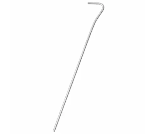 Telts Mietiņi, 25 Gab., 23 Cm, Ø4 Mm, Cinkots Tērauds Vidaxl