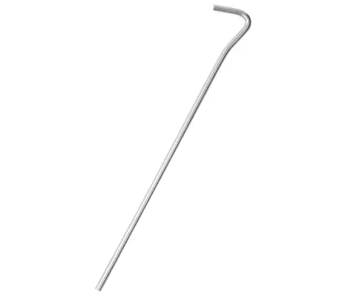 Telts Mietiņi, 50 Gab., 23 Cm, Ø5 Mm, Cinkots Tērauds Vidaxl