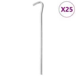 Telgivaiad 25 Tk, 23 Cm Ø7 Mm, Tsingitud Teras