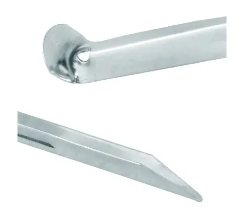 Telts Mietiņi, 24 Gab., 17 Cm, Ø20 Mm, Cinkots Tērauds Vidaxl