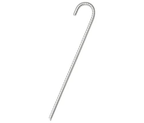 Telts Mietiņi, 12 Gab., 37 Cm, Ø10 Mm, Cinkots Tērauds Vidaxl