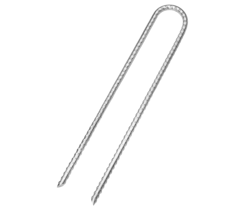 Telts Mietiņi, 12 Gab., 30 Cm, Ø7 Mm, Cinkots Tērauds Vidaxl