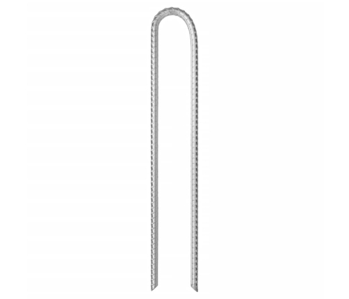 Telts Mietiņi, 6 Gab., 37 Cm, Ø10 Mm, Cinkots Tērauds Vidaxl