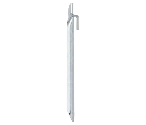 Telts Mietiņi, 24 Gab., V-Forma, 24 Cm, Ø20 Mm, Cinkots Tērauds Vidaxl