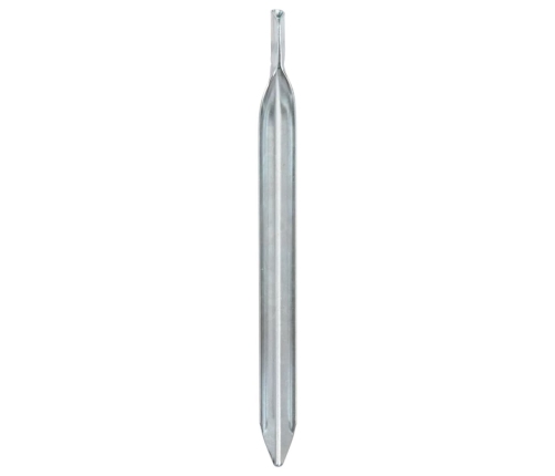 Telts Mietiņi, 24 Gab., V-Forma, 24 Cm, Ø20 Mm, Cinkots Tērauds Vidaxl