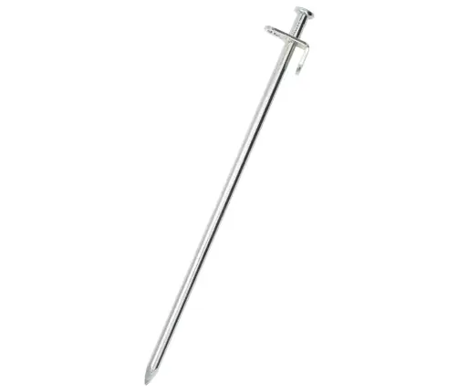 Telts Mietiņi, 24 Gab., 30 Cm, 8 Mm, Cinkots Tērauds Vidaxl