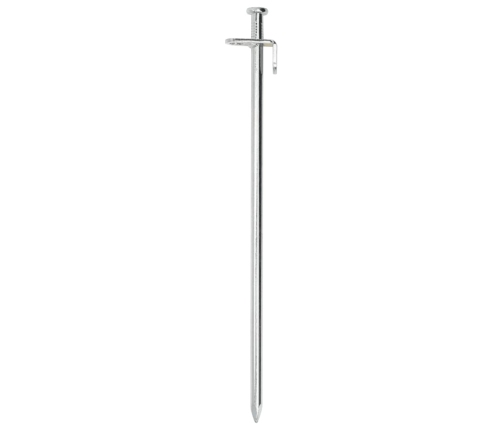 Telts Mietiņi, 24 Gab., 30 Cm, 8 Mm, Cinkots Tērauds Vidaxl