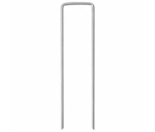 Zemes Mietiņi, 50 Gab., U-Forma, 15X3,5 Cm, Cinkots Tērauds Vidaxl