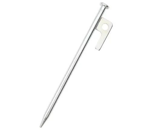 Telts Mietiņi, 24 Gab., 20 Cm, 9 Mm, Cinkots Tērauds Vidaxl