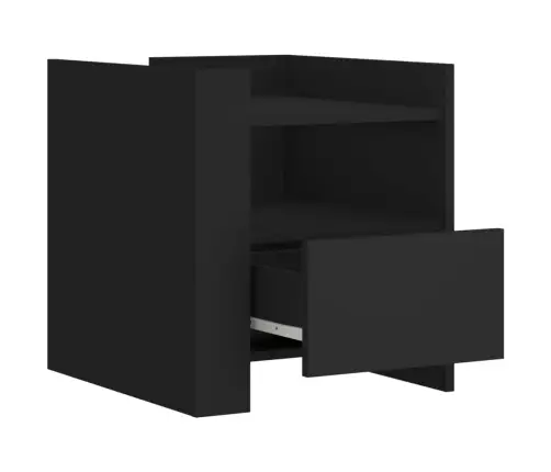Öökapp, Must, 45X50X50 cm Tehispuit