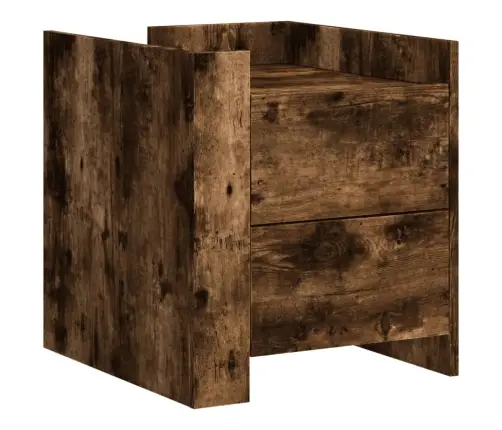 Öökapp, Suitsutatud Tamm, 45X50X50 cm Tehispuit