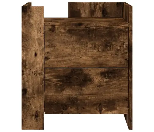 Öökapp, Suitsutatud Tamm, 45X50X50 cm Tehispuit