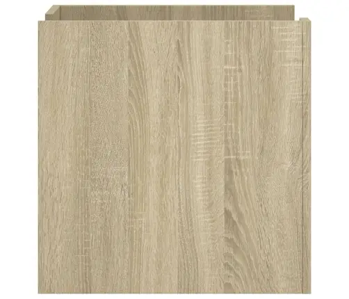 Naktinė Spintelė, Sonoma Ąžuolo, 45X50X50cm Apdirbta Mediena Naktinė Spintelė, Sonoma Ąžuolo, 45X50X50cm Apdirbta Mediena