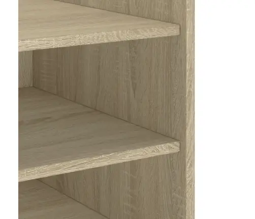 Naktinė Spintelė, Sonoma Ąžuolo, 45X50X50cm Apdirbta Mediena Naktinė Spintelė, Sonoma Ąžuolo, 45X50X50cm Apdirbta Mediena