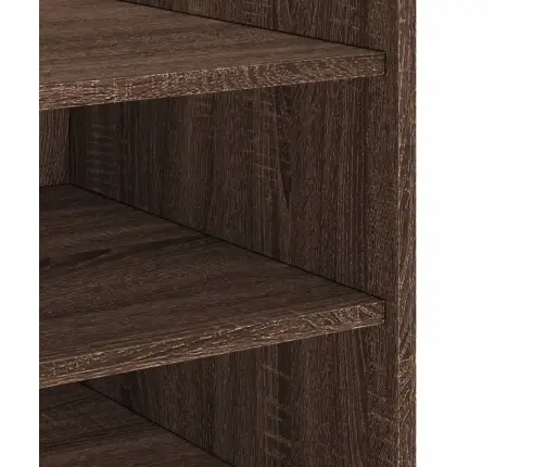 Naktsskapītis, Ozolkoka Krāsa, 45X50X50 Cm, Inženierijas Koks Vidaxl