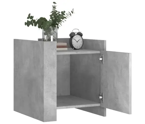 Öökapp, Betoonhall, 45X50X50 cm Tehispuit