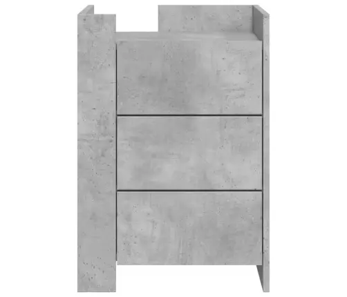 Naktsskapītis, Betona Pelēks, 45X50X65 Cm, Inženierijas Koks Vidaxl Naktsskapītis, Betona Pelēks, 45X50X65 Cm, Inženierijas Koks Vidaxl
