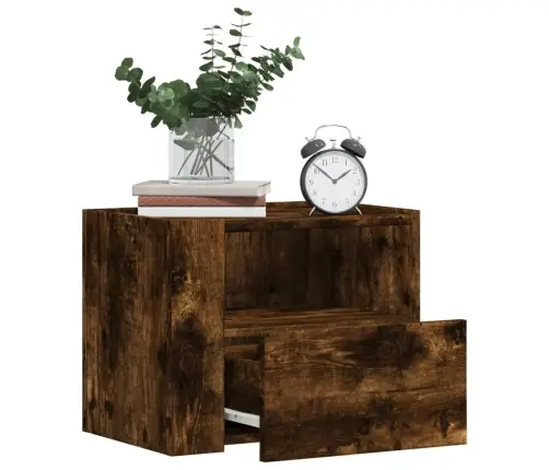 Seinale Kinnitatav Öökapp, Suitsutatud Tamm, 45X30X35 Cm