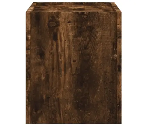 Sienas Naktsskapītis, Ozolkoka Krāsa, 45X30X35 Cm Vidaxl