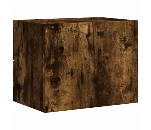 Sienas Naktsskapītis, Ozolkoka Krāsa, 45X30X35 Cm Vidaxl