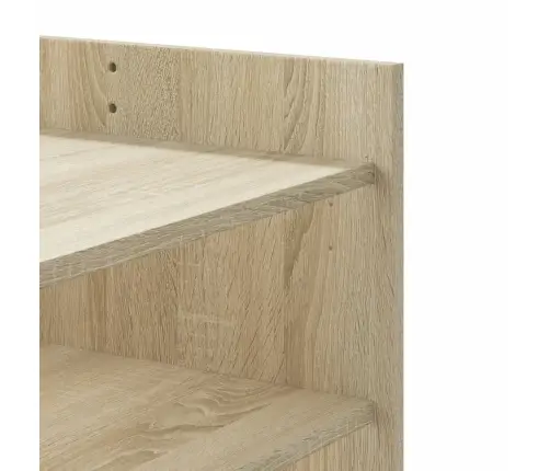 Kafijas Galdiņš, Ozola Krāsa, 80X50X50 Cm, Inženierijas Koks Vidaxl