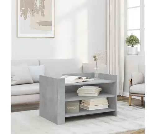Kafijas Galdiņš, Betona Pelēks, 80X50X50 Cm, Inženierijas Koks Vidaxl Kafijas Galdiņš, Betona Pelēks, 80X50X50 Cm, Inženierijas Koks Vidaxl