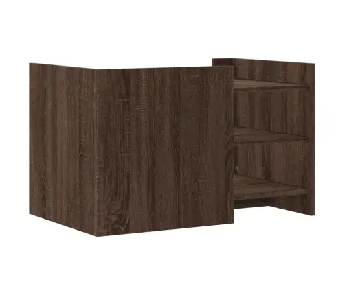 Kohvilaud, Pruun Tamm, 80X50X50 cm Tehispuit