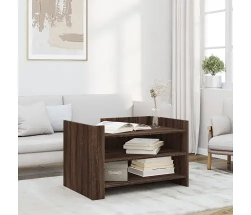 Kohvilaud, Pruun Tamm, 80X50X50 cm Tehispuit
