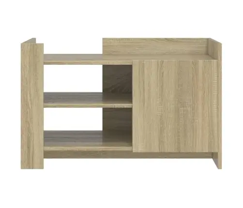 Kafijas Galdiņš, Ozola Krāsa, 80X50X50 Cm, Inženierijas Koks Vidaxl