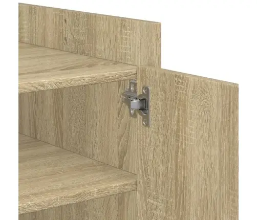 Kafijas Galdiņš, Ozola Krāsa, 80X50X50 Cm, Inženierijas Koks Vidaxl