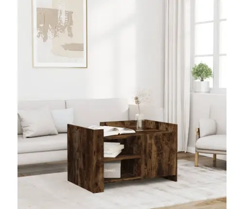 Kohvilaud, Suitsutatud Tamm, 80X50X50 cm Tehispuit Kohvilaud, Suitsutatud Tamm, 80X50X50 cm Tehispuit