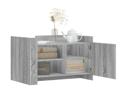 Kavos Staliukas, Pilkas Ąžuolo, 80X50X50cm Apdirbta Mediena