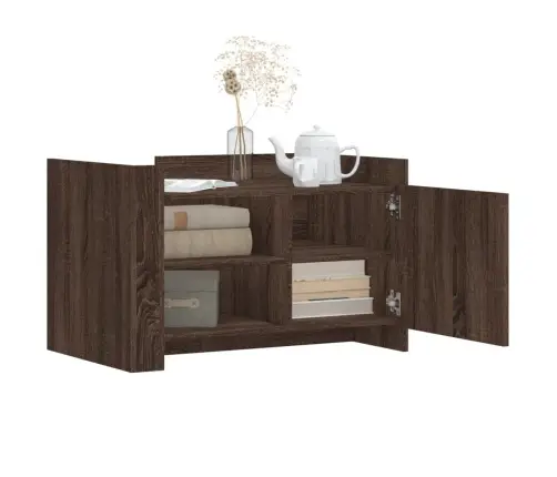 Kafijas Galdiņš, Brūna Ozolkoka, 80X50X50 Cm Vidaxl