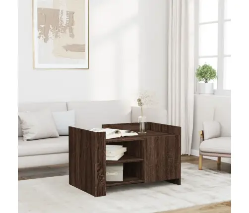 Kafijas Galdiņš, Brūna Ozolkoka, 80X50X50 Cm Vidaxl