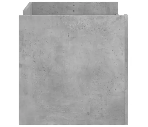 Kafijas Galdiņš, Betona Pelēks, 100X50X50 Cm, Inženierijas Koks Vidaxl