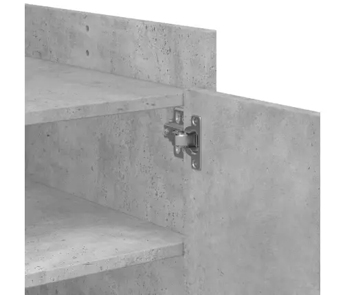 Kafijas Galdiņš, Betona Pelēks, 100X50X50 Cm, Inženierijas Koks Vidaxl