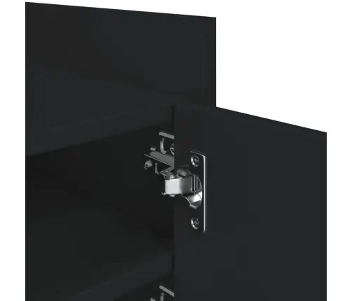 Tv Skapītis, Melns, 80X35X40 Cm, Inženierijas Koks Vidaxl