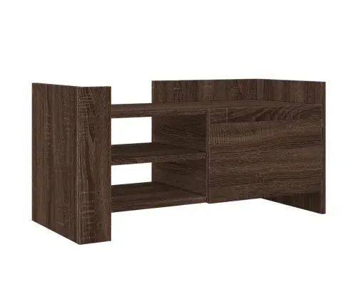 Tv Skapītis, Brūna Ozolkoka, 80X35X40 Cm, Inženierijas Koks Vidaxl