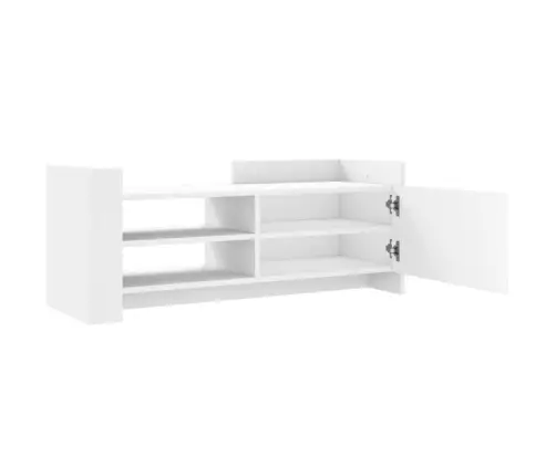Tv Skapītis, Balts, 100X35X40 Cm, Inženierijas Koks Vidaxl